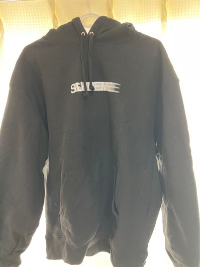 Supreme Motion Logo Hooded Sweatshirt "Black" (23SS)