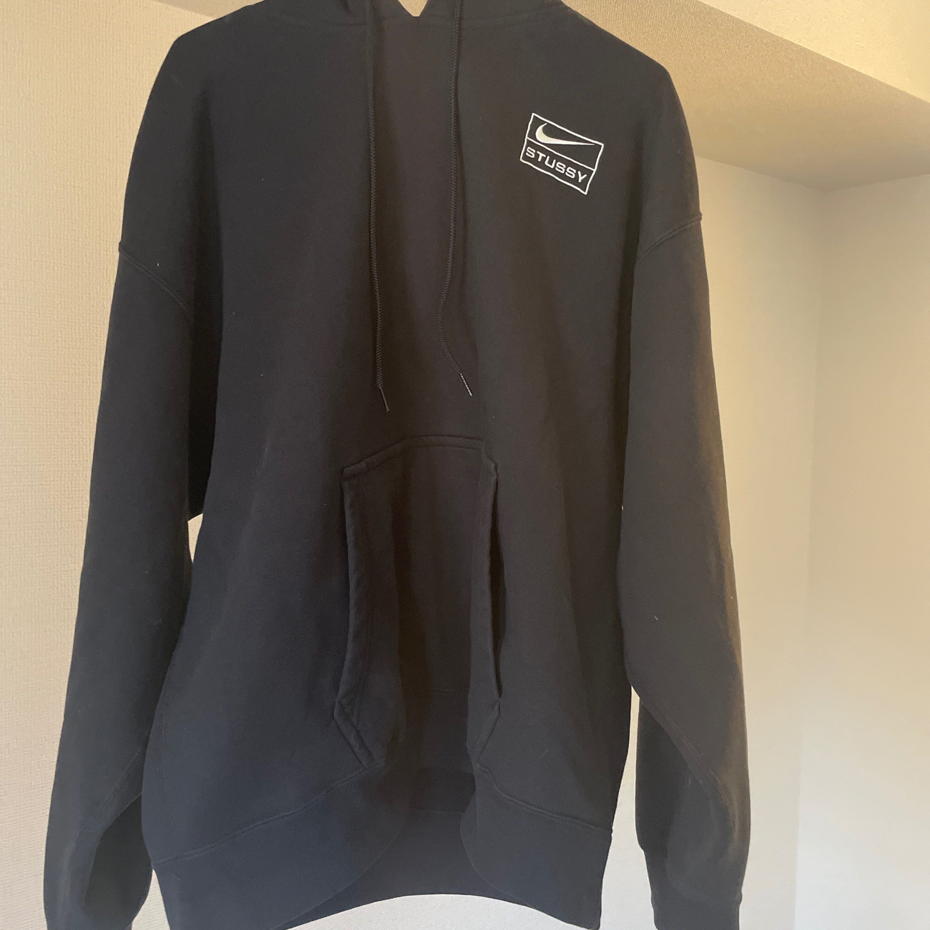 Stussy × Nike NRG Washed Hoodie (US Size) "Black" DN4028-010