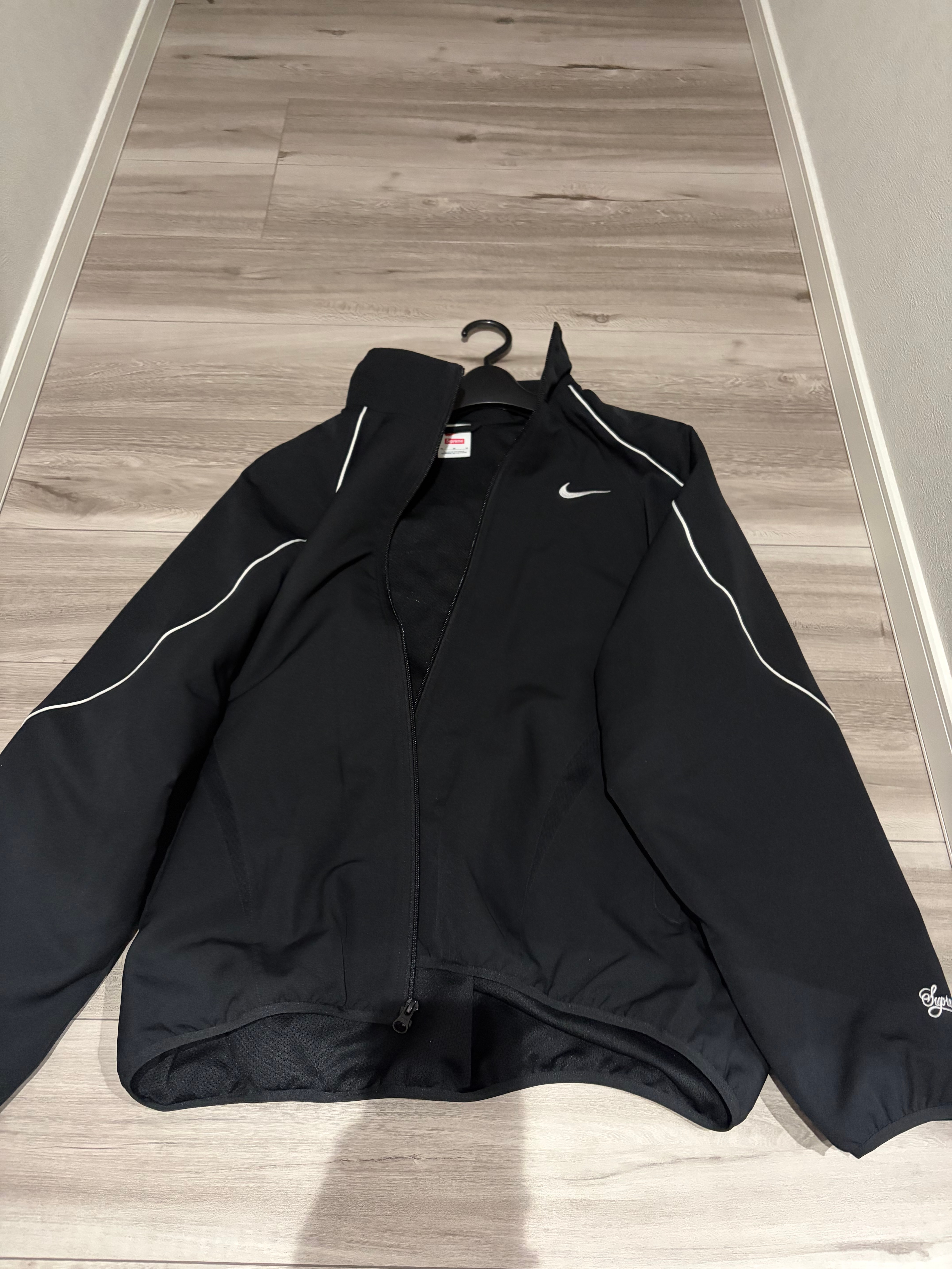 Supreme x Nike Track Jacket "Black"