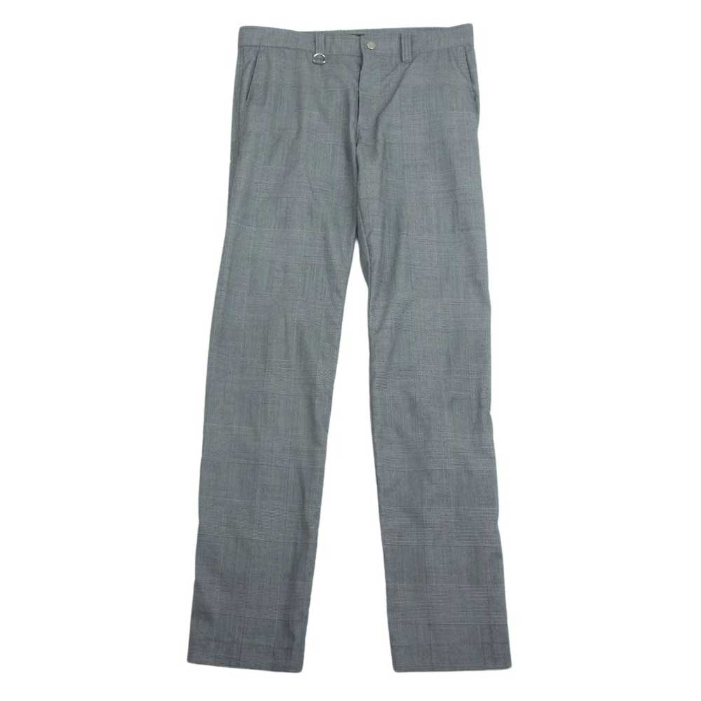 HYSTERIC GLAMOUR ヒステリックグラマー パンツ 02181AP02 ジップ スラックス ボンテージ パンツ ブラック系 S【美品】【中古】