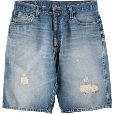 古着 リーバイス Levi's 569 デニムショーツ ハーフパンツ ジョーツ メンズw37相当/eaa620227