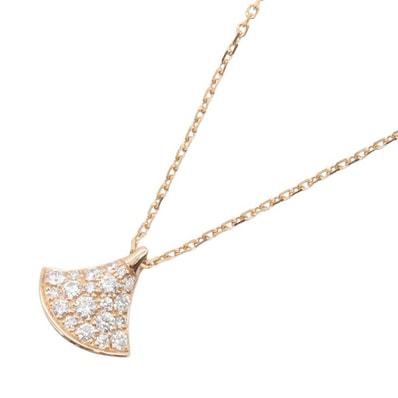 ブルガリ BVLGARI ディーヴァドリーム ダイヤ ネックレス ネックレス ジュエリー K18PG(ピンクゴールド) ダイヤモンド レディース ゴールド系 / クリア系 361446 【中古】