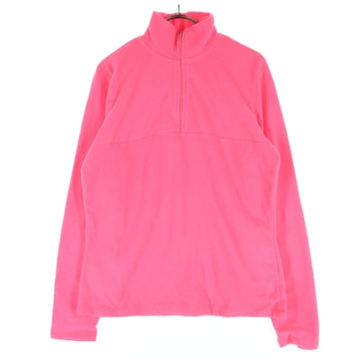 GAP ギャップ 長袖 ハーフジップ フリースジャケット M ピンク