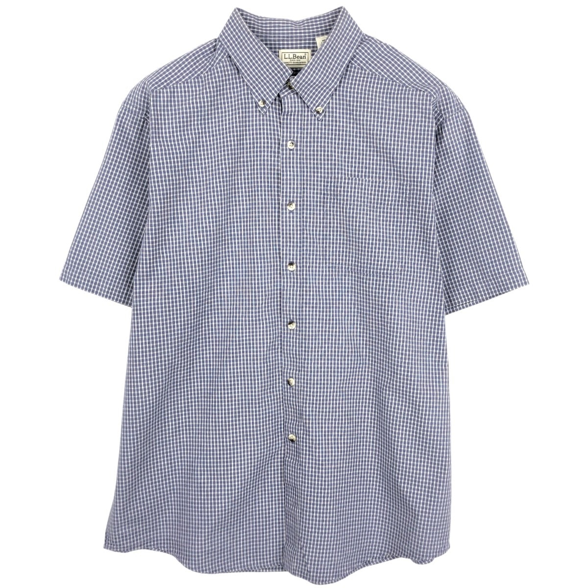 古着 90年代 エルエルビーン L.L.Bean 半袖 ボタンダウン チェックシャツ メンズL相当 ヴィンテージ/eaa668756