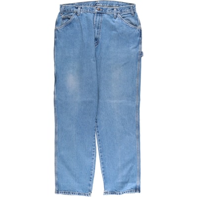 古着 ディッキーズ Dickies デニムペインターパンツ メンズw34相当/eaa569416