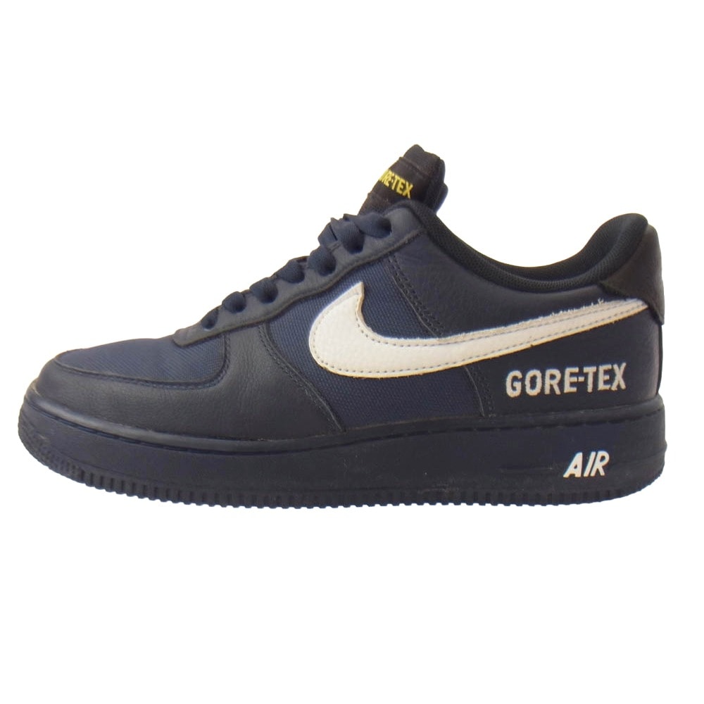 NIKE ナイキ スニーカー CK2630-400 Air Force 1 Low Gore-Tex エアフォース1 ロー ゴアテックス スニーカー ネイビー系 25cm【中古】