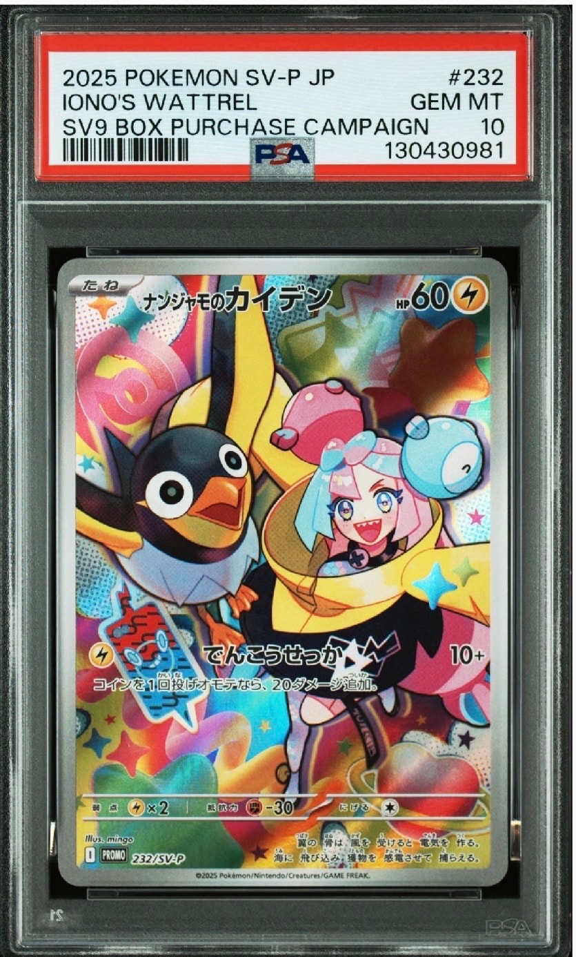 ナンジャモのカイデン P [SV-P 232](プロモーションカード「拡張パック バトルパートナーズ Box購入キャンペーン」)