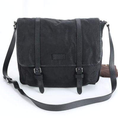 ■美品 グッチ GGナイロン 510334 ショルダーバッグ