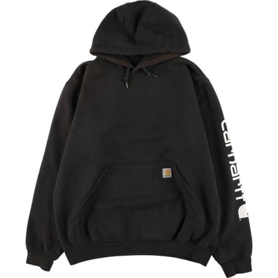 古着 カーハート Carhartt ORIGINAL FIT スウェットプルオーバーパーカー メンズM相当/eaa601467
