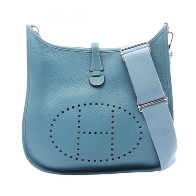 エルメス HERMES エヴリン 3 トロワ PM ブルージーン ショルダーバッグ バッグ トリヨンクレマンス トリヨンクレマンス □M刻印(2009年製造) レディース ブルー系 【中古】