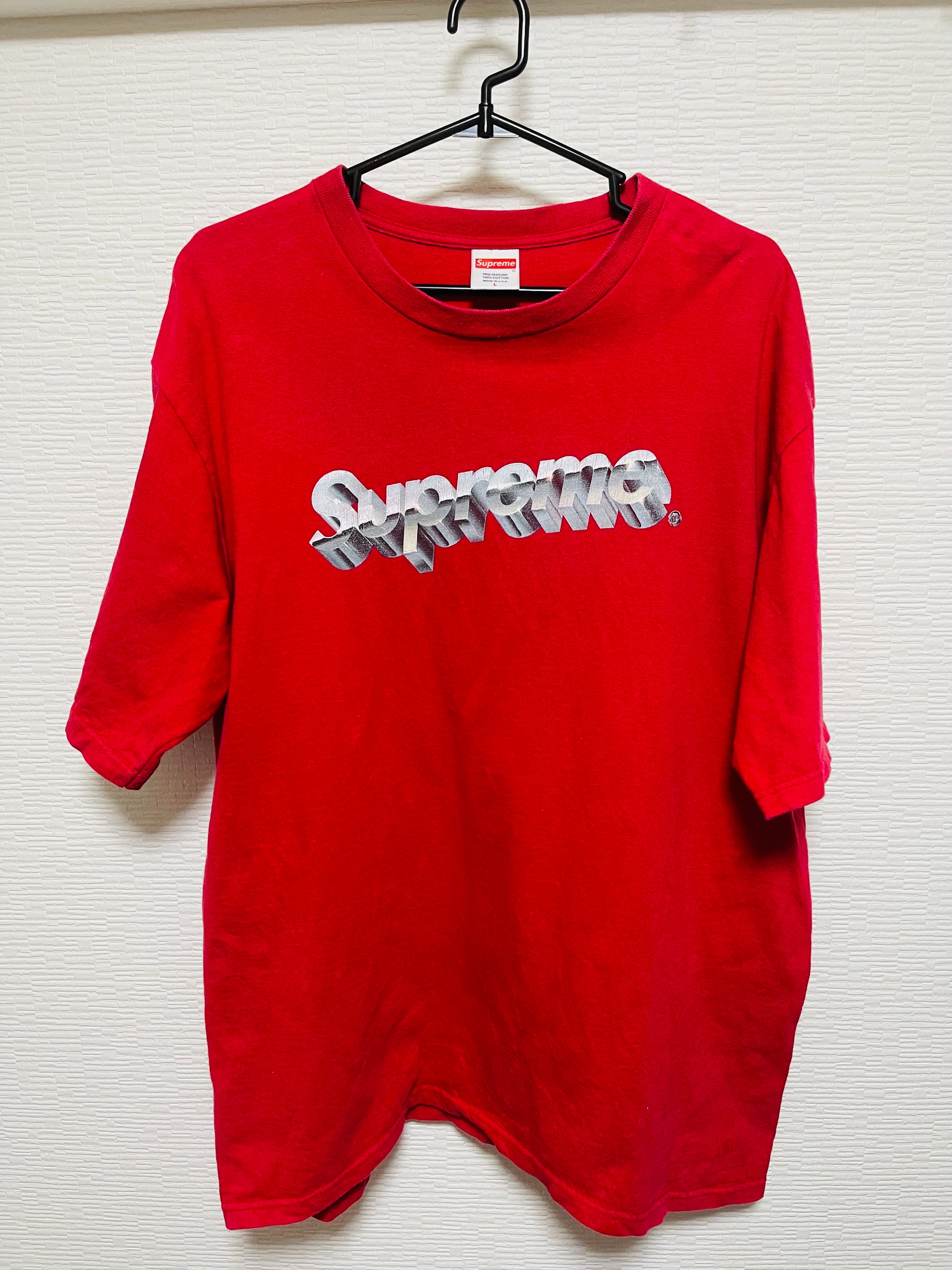傷や汚れあり】CHROME LOG Tee supremeの古着・中古ストリートウェアを