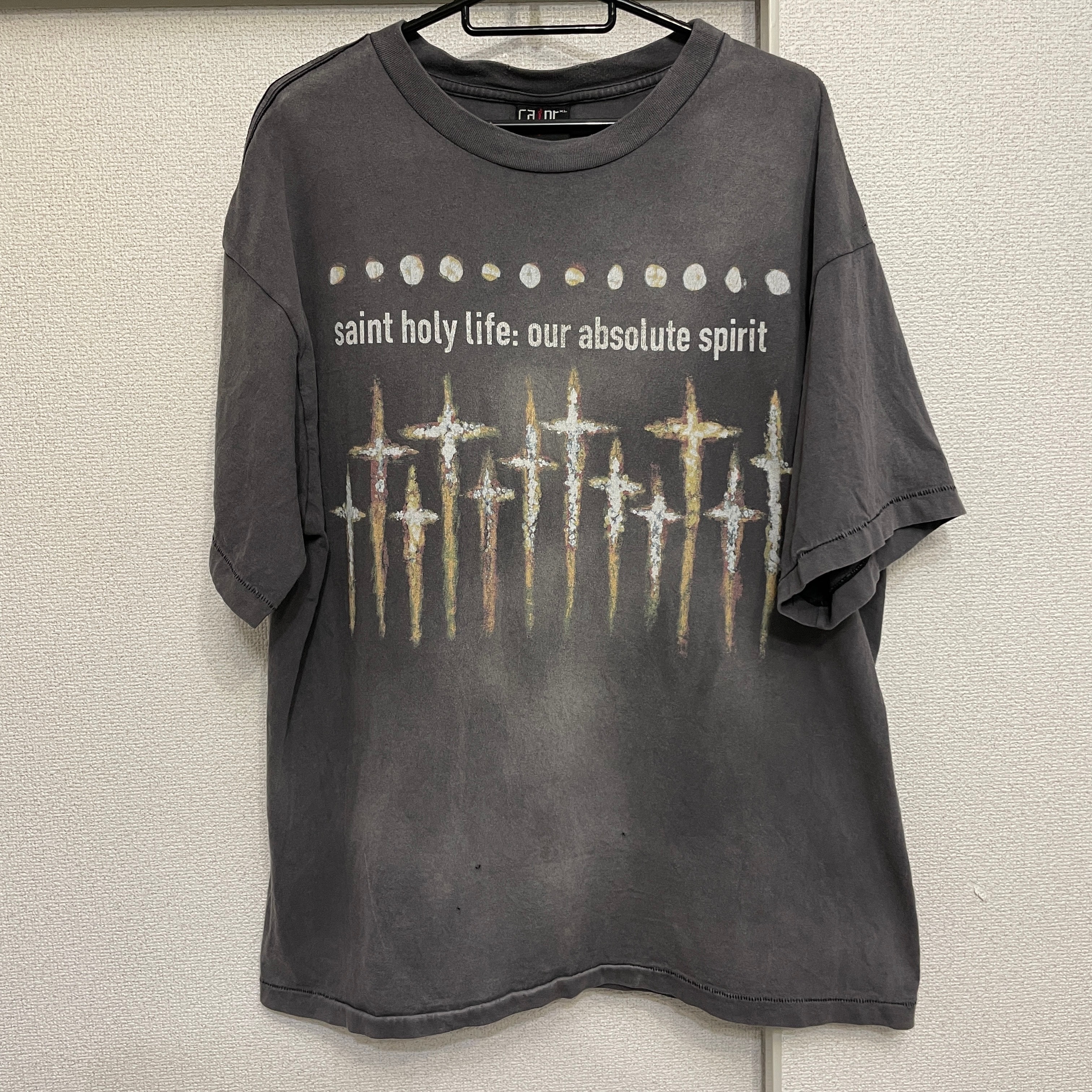 SAINT Mxxxxxx x FORSOMEONE FS_SS T-Shirt/God "Black"