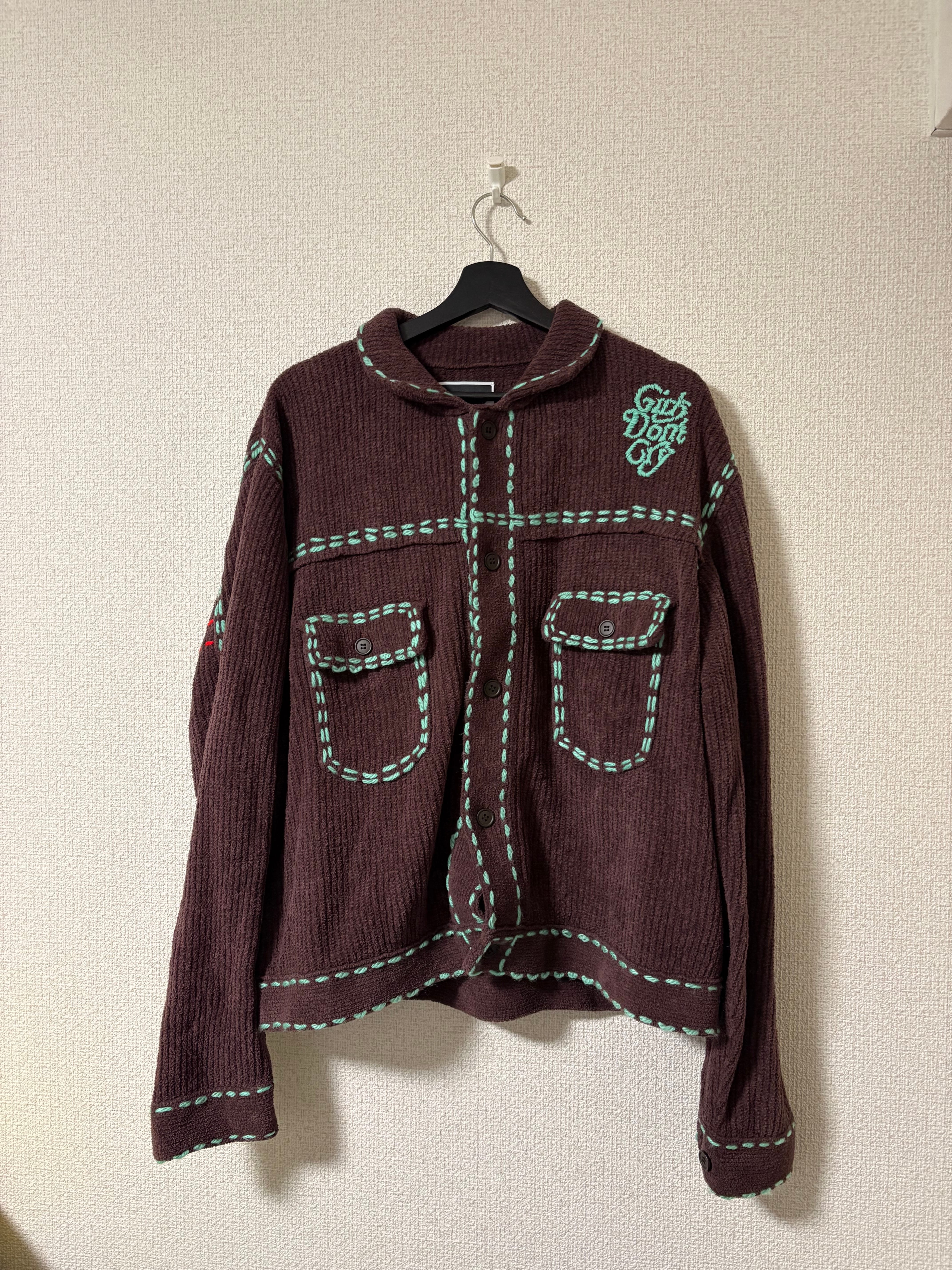 VERDY x Phingerin Girls Don't Cry Jacket "Brown"