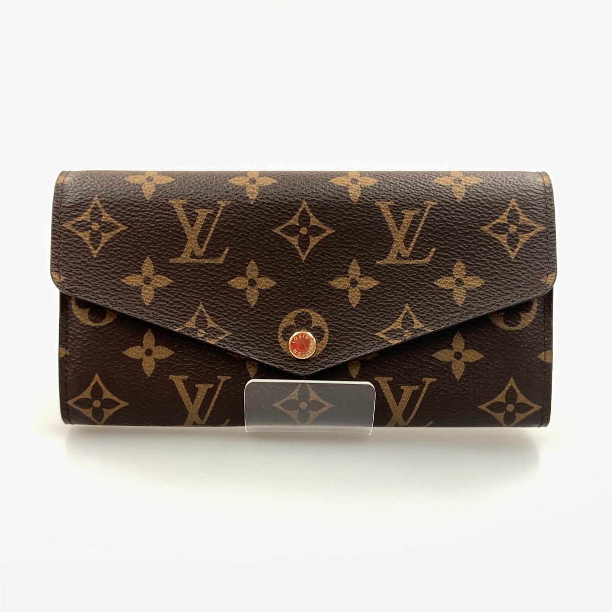 〇〇LOUIS VUITTON ルイヴィトン モノグラム ポルトフォイユ サラ 二つ折り長財布 M62235 ブラウン x ピンク
