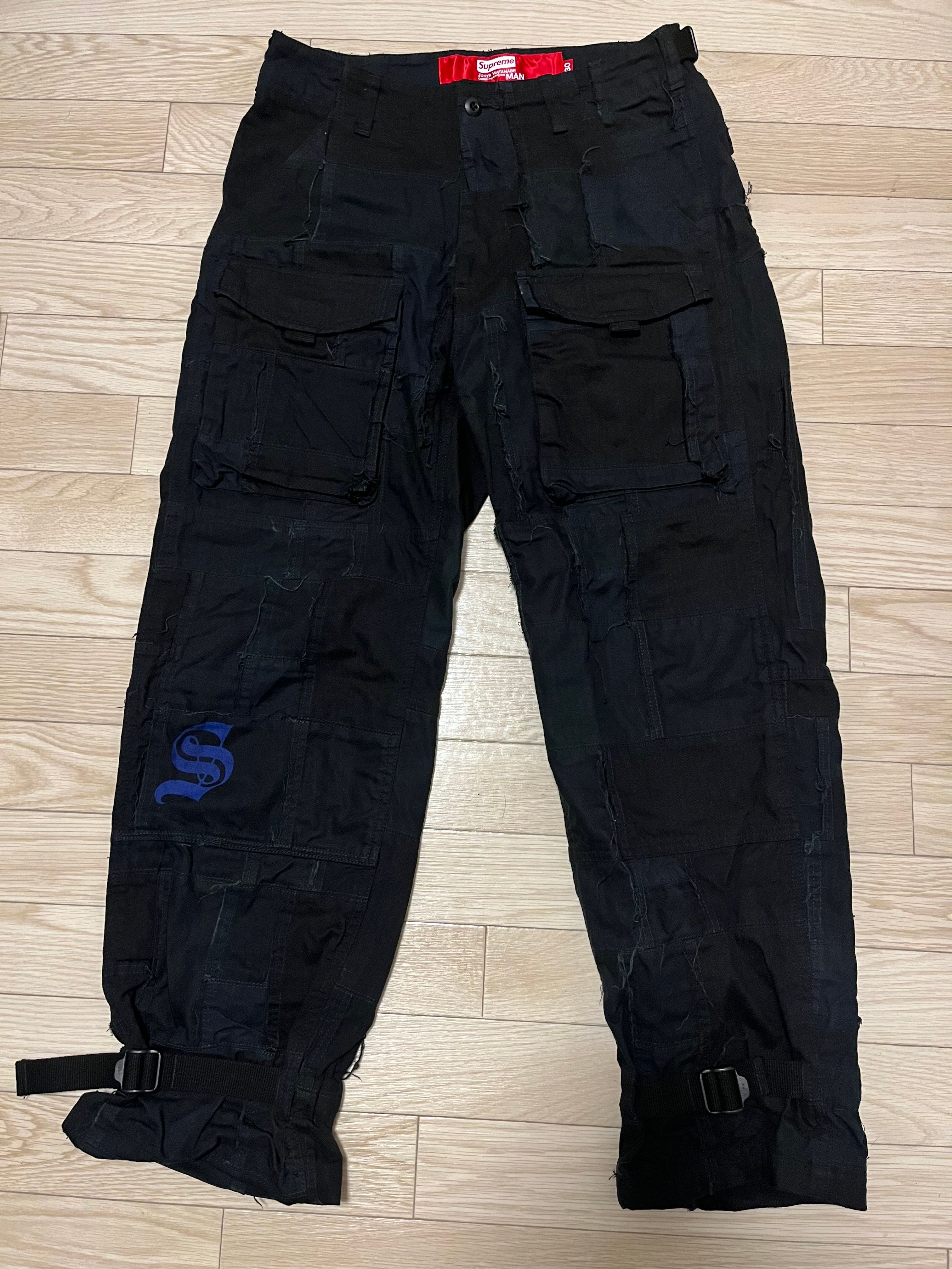 Supreme / JUNYA WATANABE COMME des GARCONS MAN Patchwork Cargo Pant "Black"
