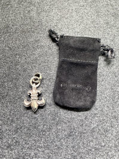 Chrome Hearts BS Fleur Pendant with Bale "Silver"