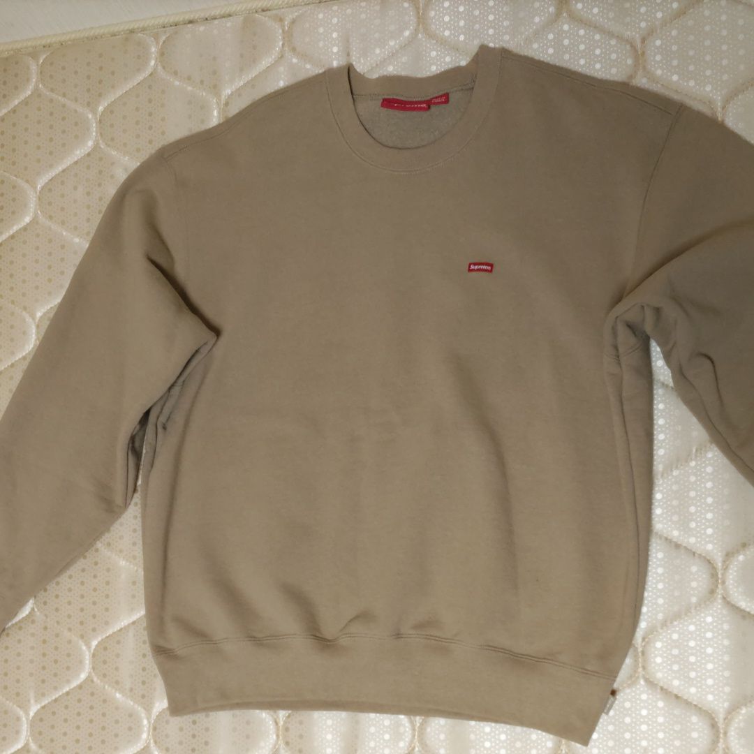Supreme Small Box Crewneck "Tan" (23SS)