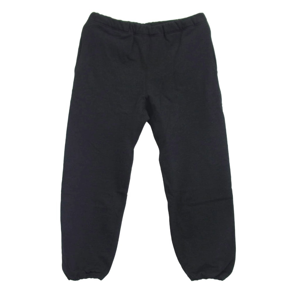 snowpeak スノーピーク パンツ PA-25SU401 RECYCLED COTTON SWEAT PANTS リサイクル コットン スウェット パンツ ブラック系 XL【新古品】【未使用】【中古】