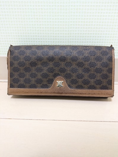 セリーヌ CELINE 長財布 がま口 マカダム柄 M06 ヴィンテージ