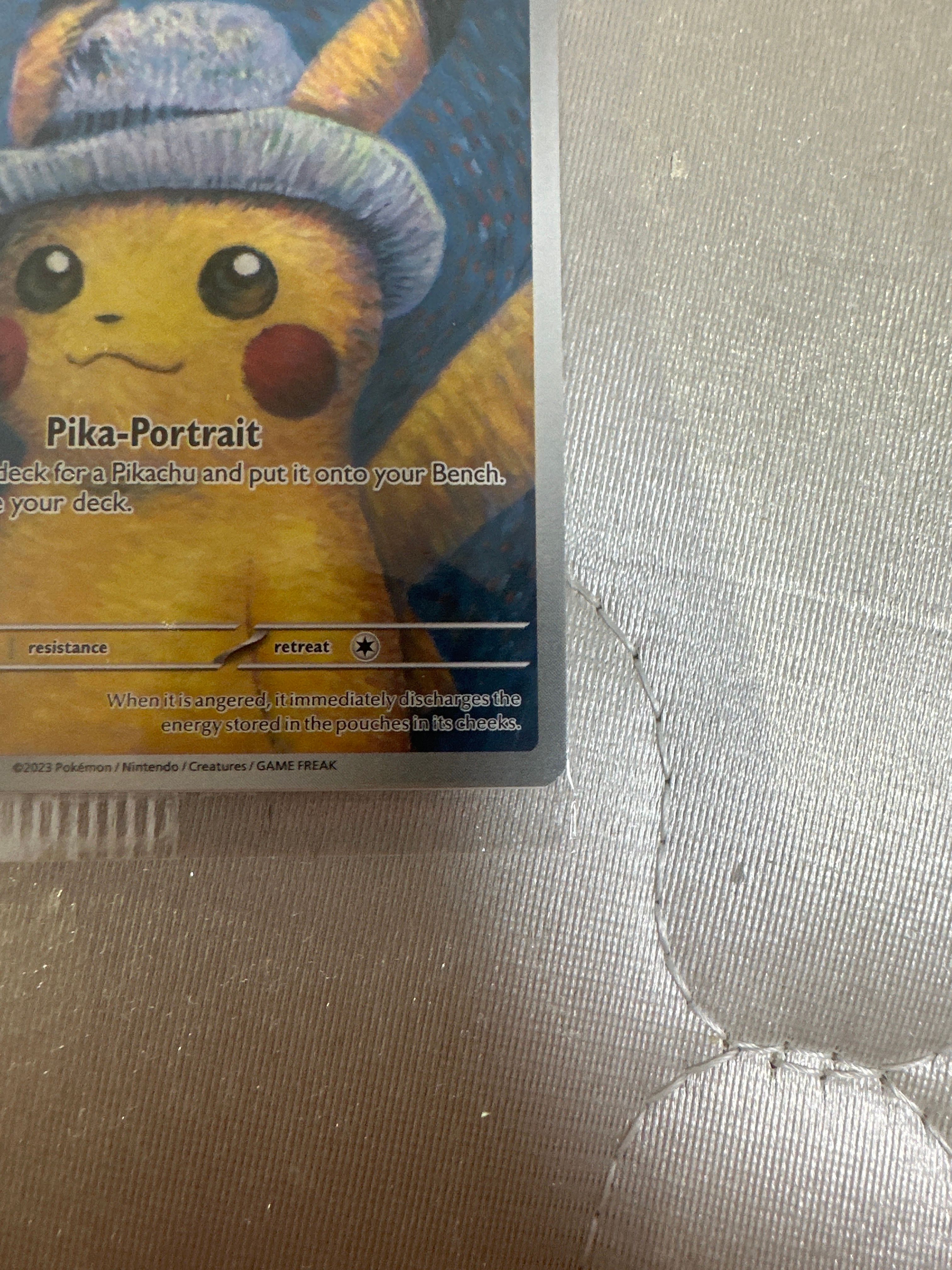 ピカチュウ : プロモ [SVP EN 085](「ゴッホ展」 プロモーションカード