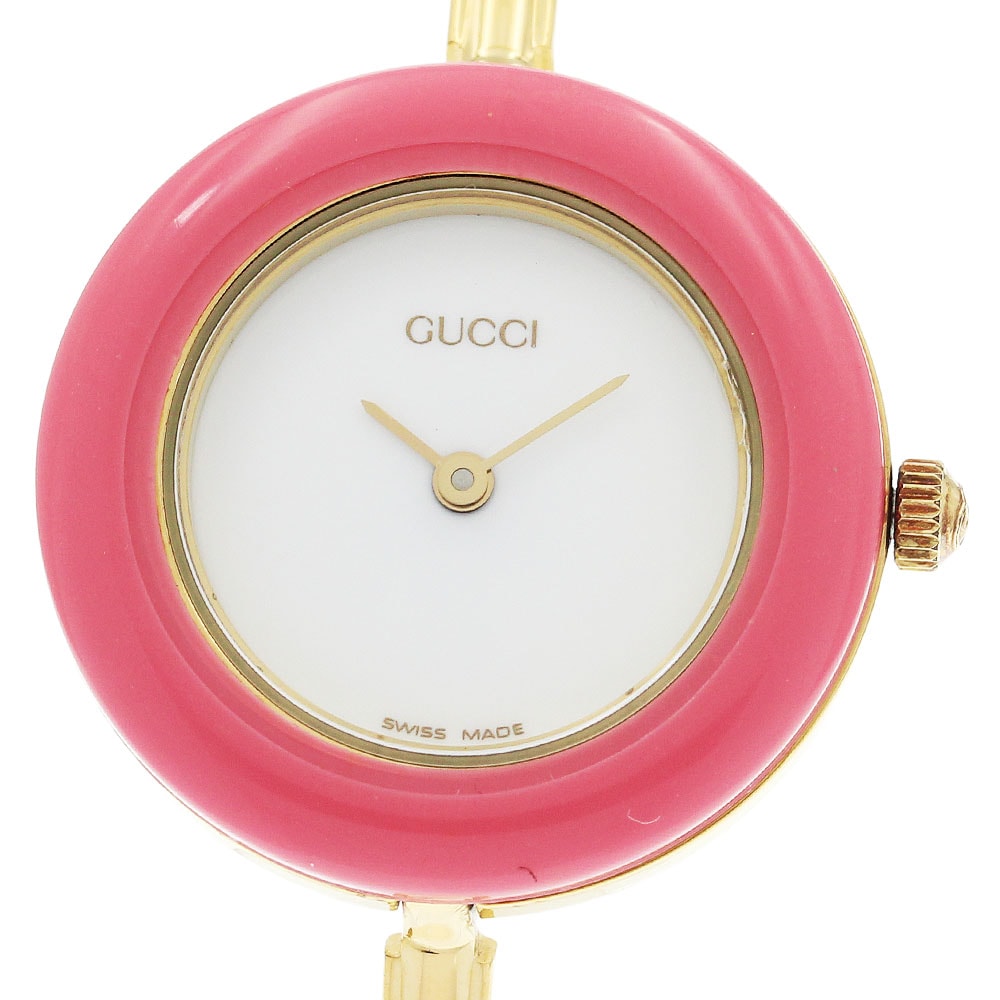 ★内箱付き グッチ チェンジベゼル  11/12.2 レディース 【中古】