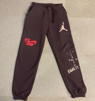 Air Jordan x Travis Cactus Jack Highest Sweatpant "Brown"