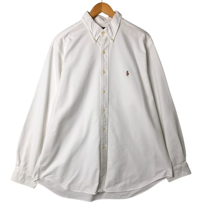 古着 ラルフローレン Ralph Lauren 長袖 ボタンダウンシャツ メンズXL相当/eaa543525