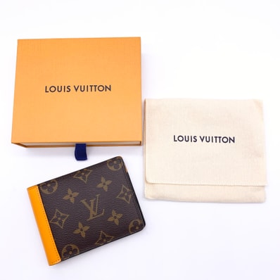 Louis Vuitton Multiple Wallet Monogram Macassar "Safran Yellow"