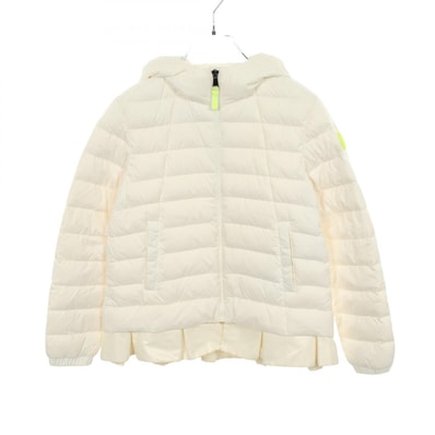 モンクレール MONCLER TABETHA キッズ フード付き ダウンジャケット 衣料品 アウター ナイロン レディース ホワイト系 1A51L10 【中古】
