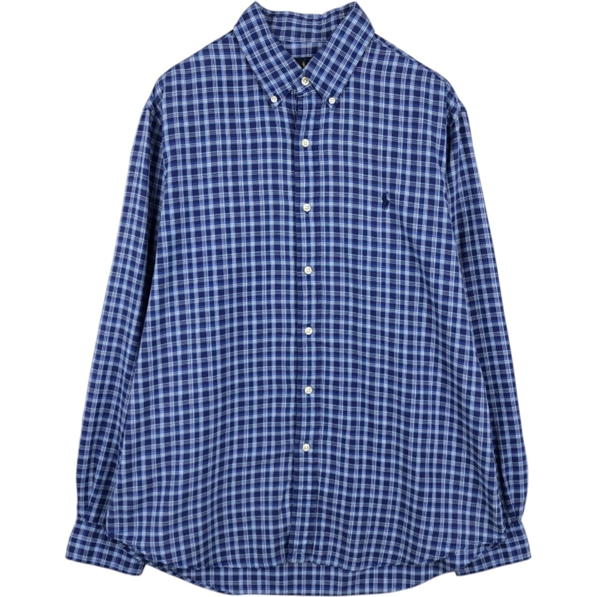 古着 ラルフローレン Ralph Lauren RALPH LAUREN 長袖 ボタンダウンチェックシャツ メンズL相当/eaa677953