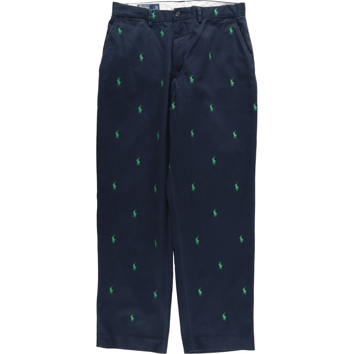 古着 ラルフローレン Ralph Lauren POLO by Ralph Lauren 総柄 チノパンツ メンズw32相当/eaa605802