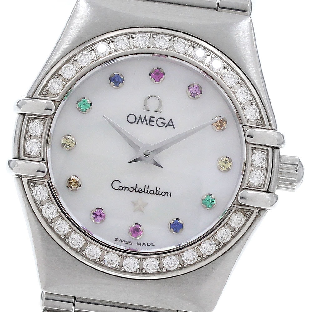 オメガ コンステレーションミニ マイチョイス アイリス レディース 【中古】