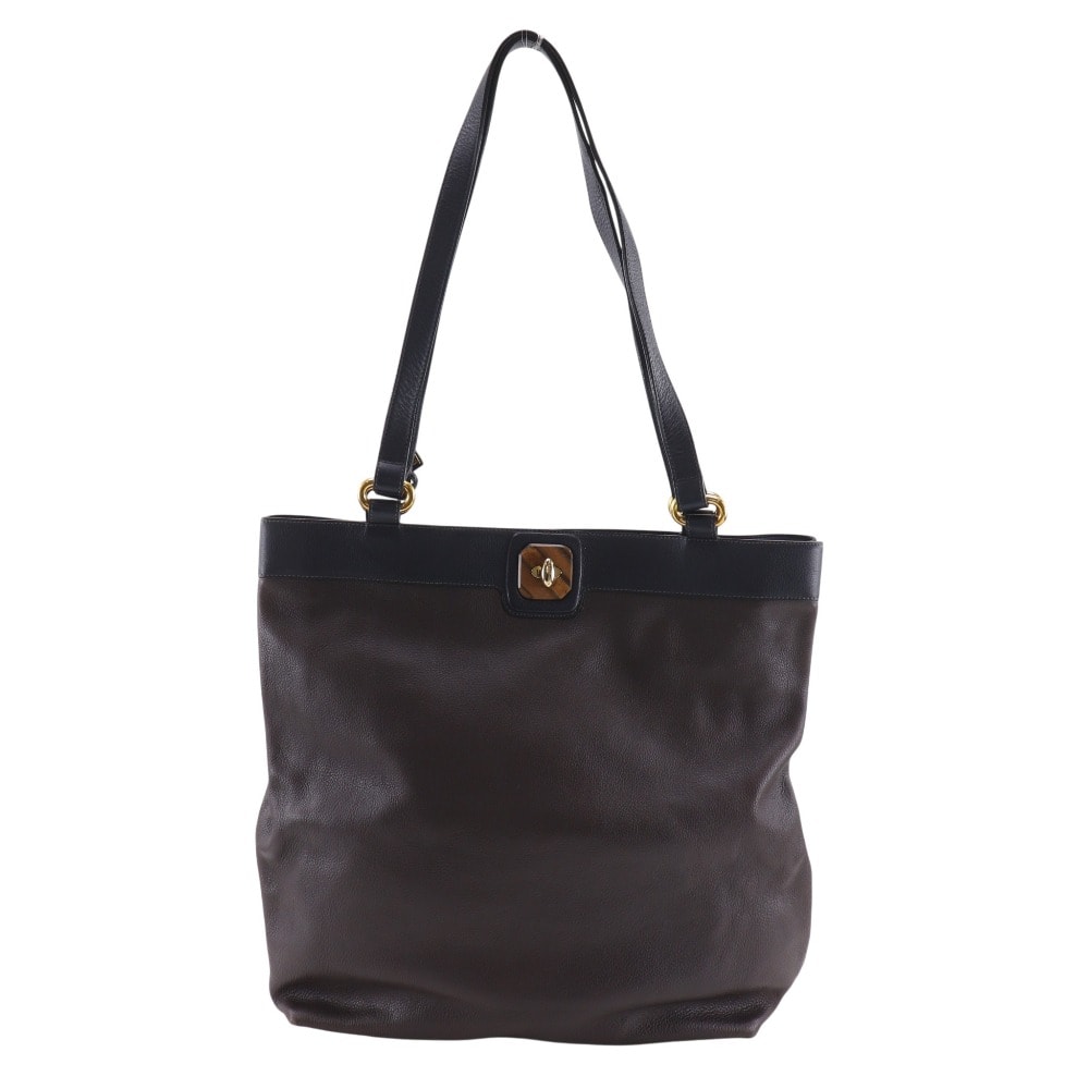 デルヴォー バイカラー レディーストートバッグ