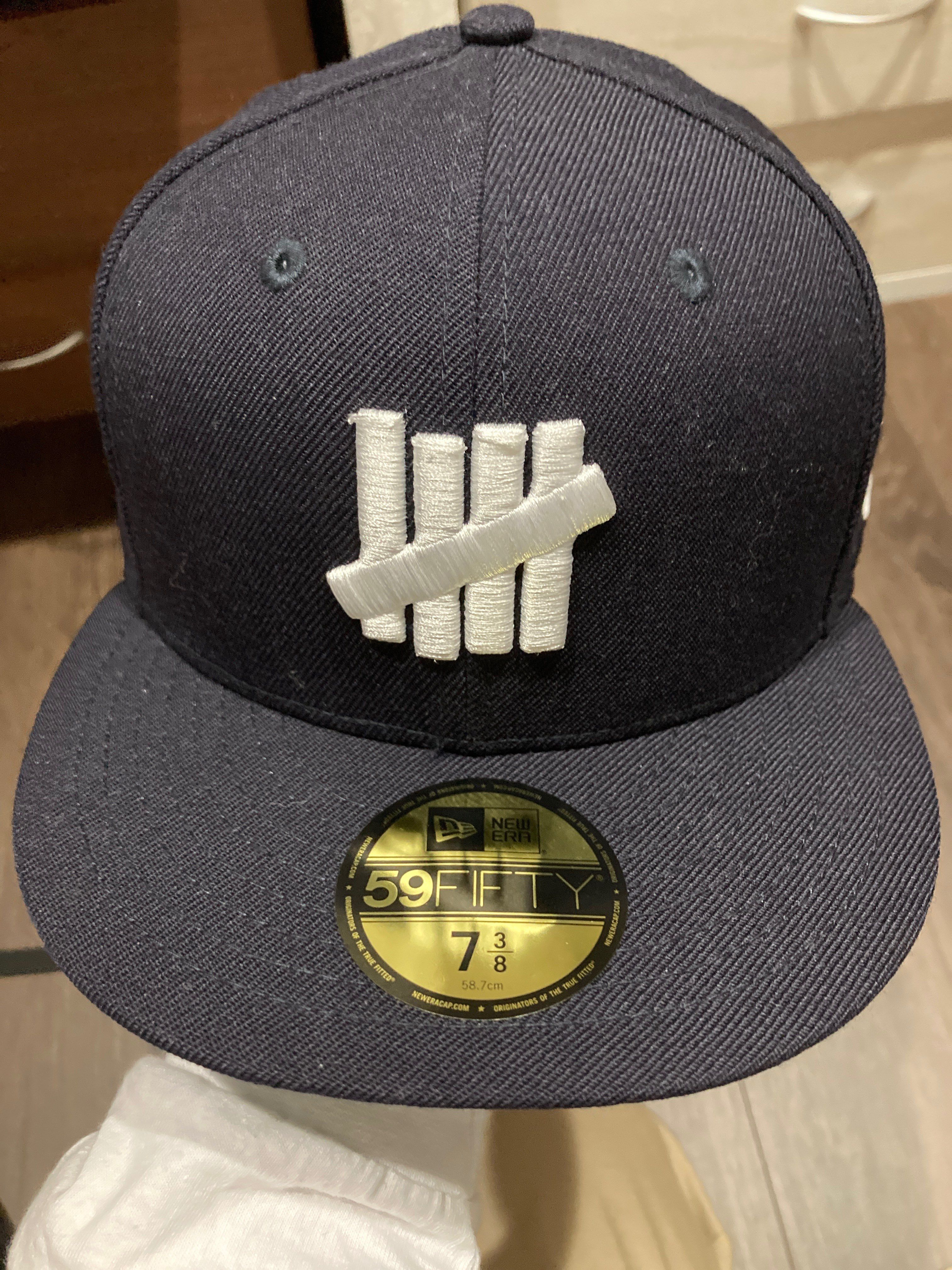 UNDEFEATED X NE ICON FITTED - 90188 "Navy"