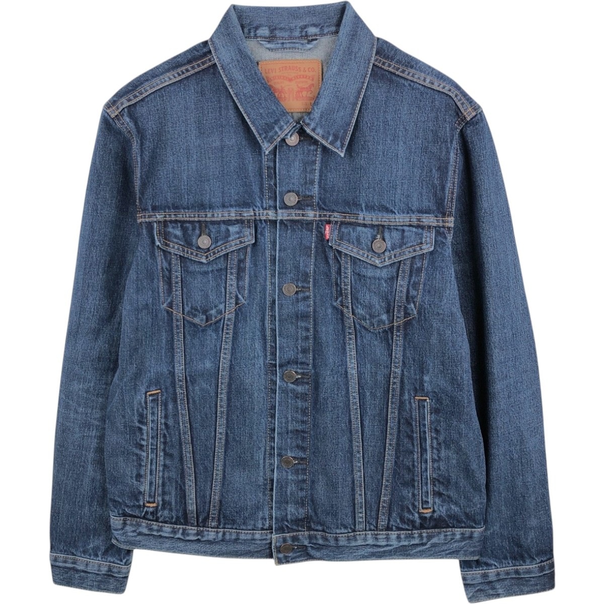 古着 リーバイス Levi's デニムジャケット Gジャン メンズL相当 ヴィンテージ/eaa663739