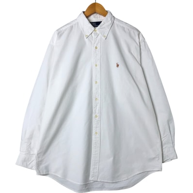 古着 ラルフローレン Ralph Lauren POLO by Ralph Lauren 長袖 ボタンダウンシャツ メンズL相当/eaa548384