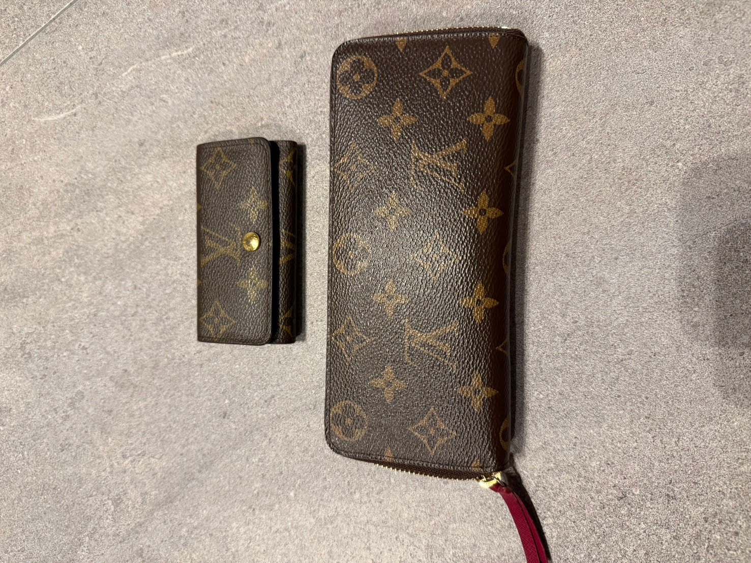 Louis Vuitton Clemence Wallet Monogram "Hot Pink"
