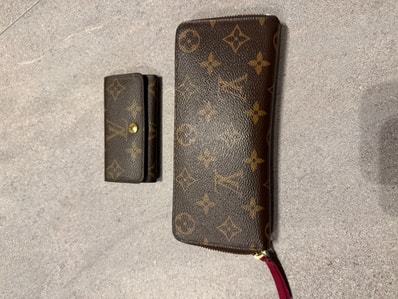 Louis Vuitton Clemence Wallet Monogram "Hot Pink"