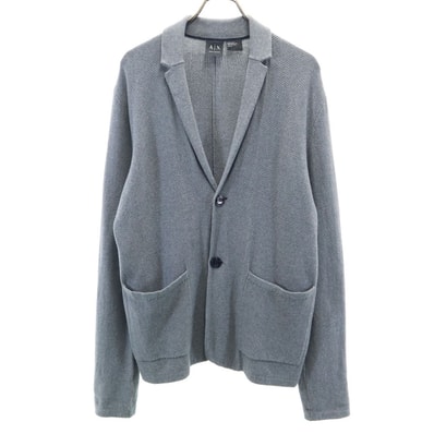 ARMANI EXCHANGE アルマーニエクスチェンジ 長袖 ニットカーディガン M グレー