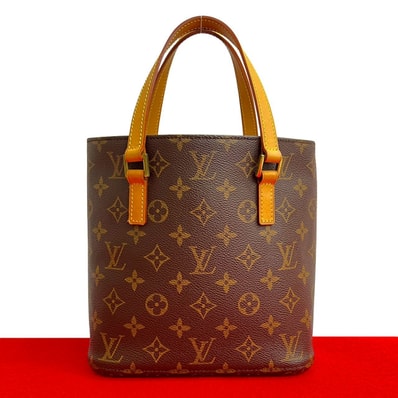 LOUIS VUITTON ルイヴィトン ヴァヴァン PM モノグラム レザー PVC トートバッグ ブラウン
42750