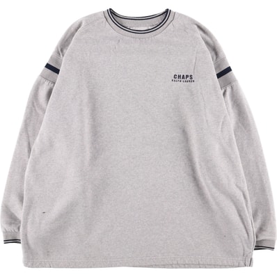 古着 ラルフローレン Ralph Lauren CHAPS チャップス ワンポイントロゴスウェットシャツ トレーナー メンズL相当/eaa576539