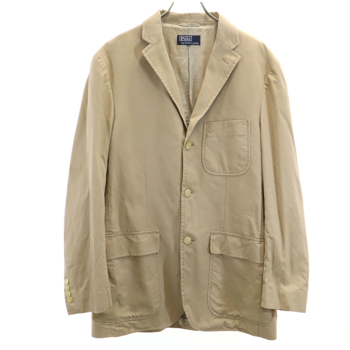 Polo by Ralph Lauren ポロバイラルフローレン テーラードジャケット LL ベージュ