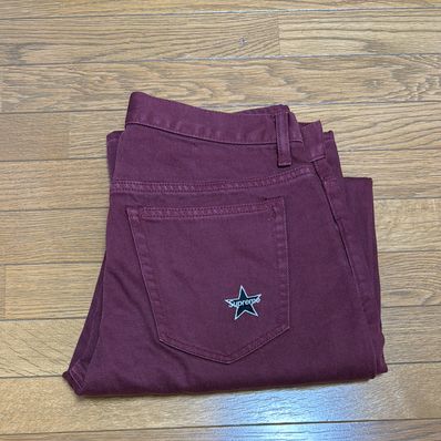 Supreme Regular Jean "Red" (24FW)