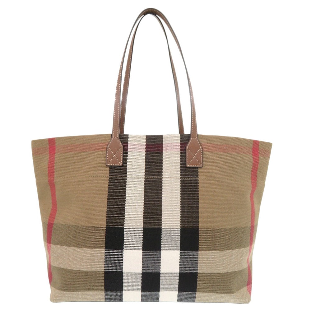 バーバリー   8084047  キャンバス  ブラウン   トー