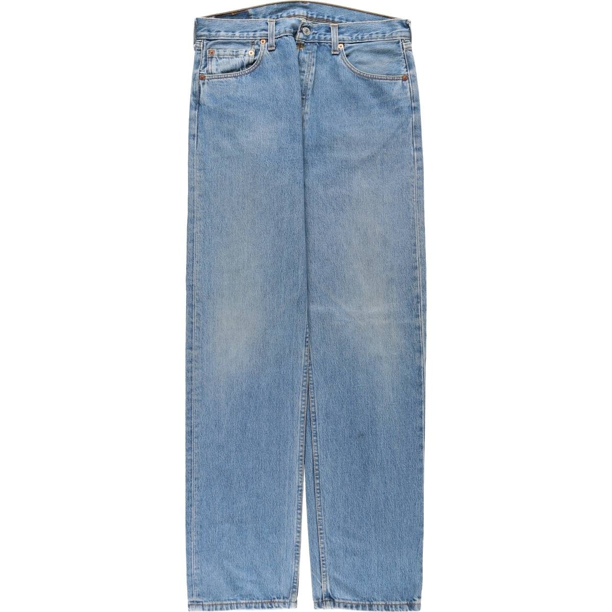 古着 90年代 リーバイス Levi's 501-0114 ユーロモデル ストレートデニムパンツ 英国製 メンズw33相当 ヴィンテージ/eaa638364