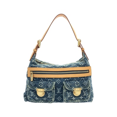 ルイヴィトン モノグラム デニム バギー PM M95049 ショルダーバッグ