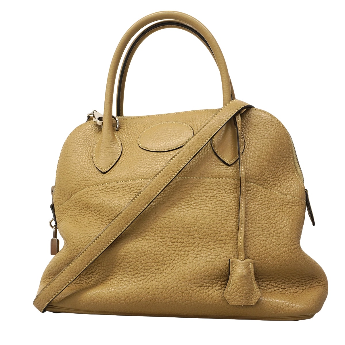 ★最終価格★SALE【6fa1275】エルメス ハンドバッグ ボリード31 トリヨンクレマンス トレンチ シルバー金具 X刻印 2wayバッグ【中古】レディース