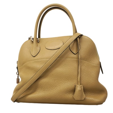★最終価格★SALE【6fa1275】エルメス ハンドバッグ ボリード31 トリヨンクレマンス トレンチ シルバー金具 X刻印 2wayバッグ【中古】レディース