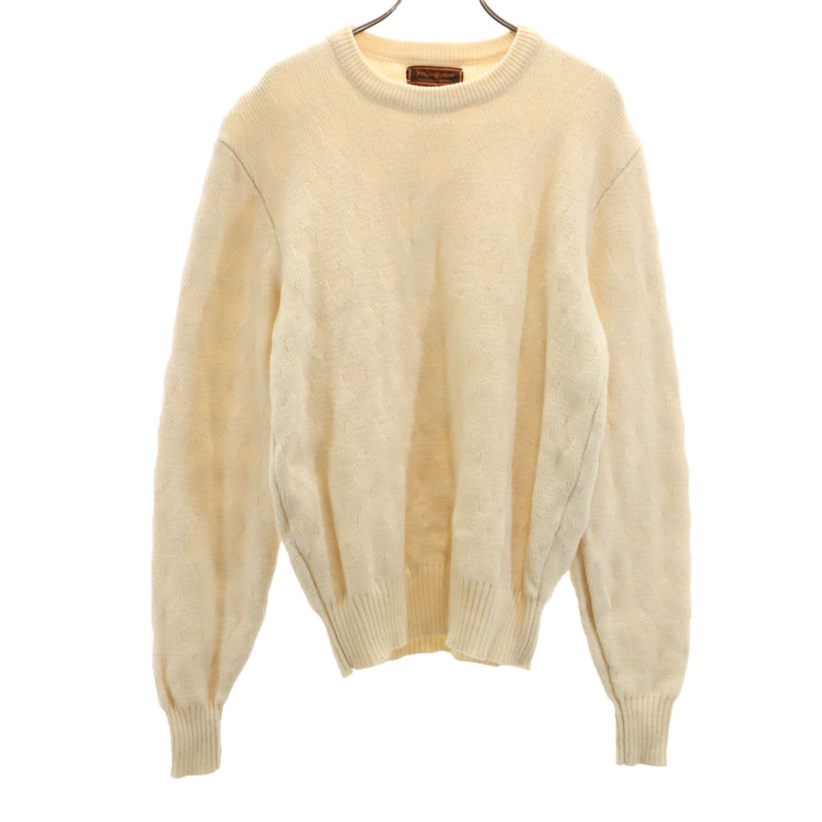 C (やや傷や汚れあり)】YVES SAINT LAURENT イヴサンローラン 80s