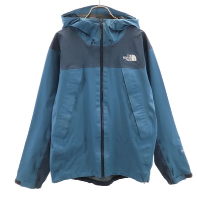 THE NORTH FACE ノースフェイス クライム ライト レインジャケット M コズミックブルー NP11503 アウトドア 収納袋付き